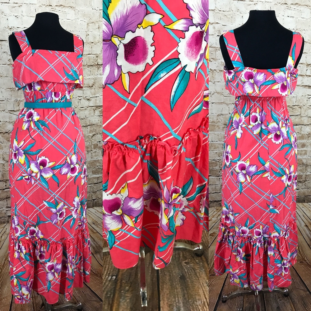 Vintage Hilo Hattie maxi dress